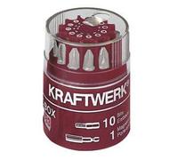 Kraftwerk Tools 2783 Boîte universelle de 11 embouts 1/4"