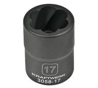 Kraftwerk Tools 3058-17 Douille d'extracteur 1/2" 17 mm
