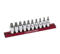 Kraftwerk Tools 329099 Jeu 10 douilles-embouts rÃ©si-RIBE 1/2"