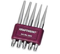 Kraftwerk Tools 3355 Jeu de 5 chasse-pointes porte-outils