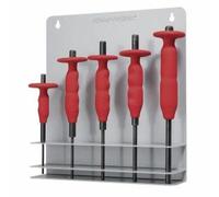 Kraftwerk Tools 3360 Jeu chasse-goup. a. poignée AirGrip,5p.