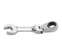 Kraftwerk Tools 3403-14S Clé mixte à cliquet inclinable, version courte 14 mm