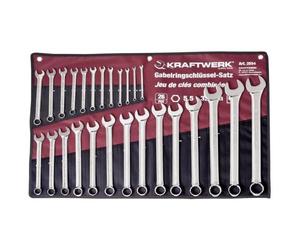 Kraftwerk Tools 3554R ClÃ©s comb. 5.5 Ã 32 mm trousse 26 pc