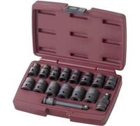 Kraftwerk Tools 380005 Jeu de doouilles impact 1/2" 16 p.