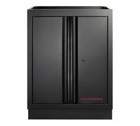 Kraftwerk Tools 3964-03-BLK Mobilio Meuble de rangement, 2 portes BLK