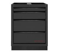 Kraftwerk Tools 3964-04-BLK MOBILIO armoire à tiroirs, 4 tiroirs BLK