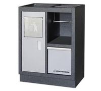 Kraftwerk Tools 3964-11 Meuble bas pour poubelle/rlx essuie-tout