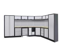 Kraftwerk Tools 3964E Mobilier d'atelier 8 éléments MOBILIO Hêtre