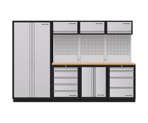 Kraftwerk Tools 3964G Mobilier d'atelier 4 éléments MOBILIO Hêtre