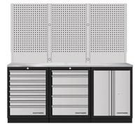 Kraftwerk Tools 3964K-85S-WIX MOBILIO 3 combi paroi perforÃ©e inox