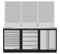 Kraftwerk Tools 3964K-85S-WIX MOBILIO 3 combi paroi perforée inox