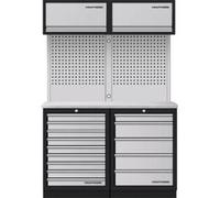 Kraftwerk Tools 3964K-95K2IX Mobilio 2 combi, 5 et 9 tiroirs inox