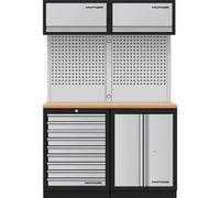 Kraftwerk Tools 3964K-9S-K2 Unité murale combinée Mobilio 2, multiplex en hêtre
