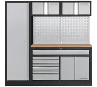 Kraftwerk Tools 3964K-H1W2-K2 MOBILIO 2 combi large, Meuble double, armoire 1 porte, hêtre