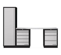 Kraftwerk Tools 3964K-H504IX Mobilio 3 combi, armoire haute, inox