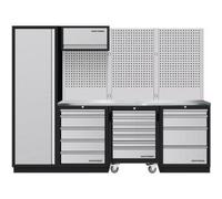 Kraftwerk Tools 3964K-H5R4-K1WIX Mobilio 4 combi, unité haute, paroi perforée, inox