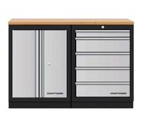 Kraftwerk Tools 3964K-S500 Mobilio 2 combi, multiplex en hêtre, 5 tiroirs