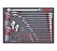 Kraftwerk Tools 4902-02 Jeu clés comb.+ mâles EVA 45-p.