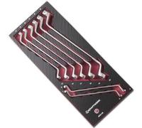 Kraftwerk Tools 4903-08 Coquille EVA3 de clés polygonales 8 p.