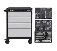 Kraftwerk Tools PRO LINE 102.105.206 LT700 Servante d'atelier, 5 tiroirs, BASIC, 151-pcs.