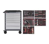 Kraftwerk Tools PRO LINE 102.117.110 BT700 Servante d'atelier, 7 tiroirs, PRO, 278-pcs.