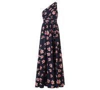 Kraimod Robe de soirée bleu foncé / rouge / blanc, Taille 38