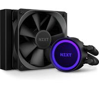Kraken 120-Rl-Kr120-B1-Refroidisseur Liquide Aio Rgb Cpu-Silencieux Et Efficace-Fonctionnement Silencieux-Led Rvb Ring-Ventilateur De Radiateur Aer P 120 Mm (Inclus),Noir