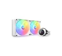 NZXT Refroidisseur de liquide tout-en-un Kraken 280 RGB – Écran LCD, 14 cm, AM5/1700, Blanc