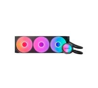 NZXT Kraken Core 360 RGB - Refroidisseur CPU AIO 360mm - Noir | AIO 360mm RGB d'entrée de gamme, pompe Turbine et ventilateur monobloc. Refroidissement silencieux performant, prêt pour CAM.