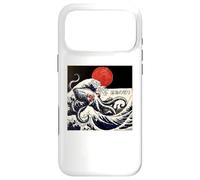 Kraken Kaiju Monster Doodle Japonais Ukiyoe Ocean Sea Coque pour iPhone 17 Pro Max