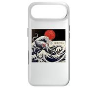 Kraken Kaiju Monster Doodle Japonais Ukiyoe Ocean Sea Coque pour iPhone Air