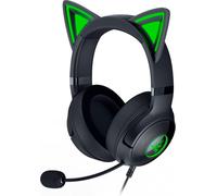 Kraken Kitty V2 - Casque Filaire Rgb Avec Oreilles De Chat (Eclairage Réactif Stream, Micro Cardioïde Hyperclear, Transducteurs Triforce 40Mm, Son Surround 7.1) Noir