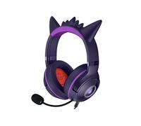 Razer Kraken Kitty V2 - Édition Gengar Pokémon - Casque USB - Pointes Gengar - Éclairage réactif au Stream - Microphone cardioïde HyperClear - Haut-parleurs Triforce 40mm - Son Surround | Violet