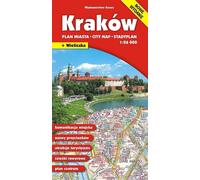 Kraków. Plan de la ville 1:26000 édition 18