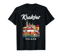 Krakow Poland Classic European Travel Souvenir History T-Shirt