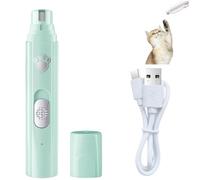 Krallenschneider für Haustiere, elektrischer Mini-Präzisions-Krallenschneider für Haustiere, geräuscharm, wiederaufladbar, wasserdicht und leicht zu reinigen