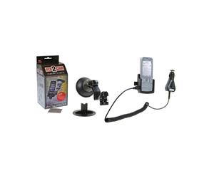 KRAM Support Actif Voiture pour Mobile/Smartphone Nokia E52, Alimentation Allume-Cigare, Couleur Noir, Référence 62103