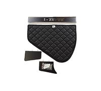 KRAM-TRUCK Étagère De Tableau De Bord Housse Matelassée pour Cockpit De Camion Compatible avec IVECO STRALIS Hi-Way S-Way 2011 Et Plus Récent 10 Mm en Mousse Simili Cuir Durable Le Noir