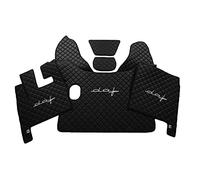 Kram-Truck - Tapis de Sol matelassés pour Le DAF XF 105 année 2006-2012 Manual, Pratique, n'absorbe Pas l'humidité, Fabrication Solide, Facile ŕ Nettoyer, Anti-Allergique, sans Odeur, Noir