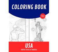 Kramabu Original coloring book - USA | UNITED STATES of AMERICA: 30 Patriotic Coloring Pages Celebrating Freedom, Liberty, and the American Spirit - A Relaxing and Creative Journey for Adults