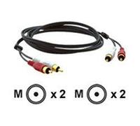 Kramer 2RAM Series C-2RAM/2RAM-6 - Câble audio - RCA mâle pour RCA mâle - 1.8 m - coaxial