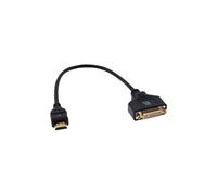 Kramer ADC-DF/HM - adaptateur vidéo - HDMI / DVI - 30 cm
