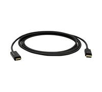 Kramer C-DPM/HM/UHD Series C-DPM/HM/UHD-3 - Câble adaptateur - DisplayPort mâle pour HDMI mâle - 90 cm - support 4K, actif