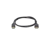 Kramer C-USB/AAE Series C-USB/AAE-3 - Rallonge de câble USB - USB (M) pour USB (F) - USB 2.0 - 91.4 cm - moulé - gris
