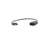 Kramer - Câble d'extension HDMI avec Ethernet - HDMI femelle pour HDMI mâle - 30 cm - support 4K