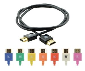 Kramer Electronics 0.6m HDMI m/m câble HDMI 0,6 m HDMI Type A (Standard) Noir