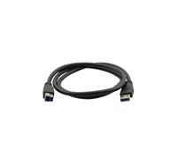 KRAMER Câble d'extension USB-A 3.0 (M) vers USB-A (H) (C-USB3/AB-6) ELECTRONICS 6FT, USB3.0-A - USB3.0-B, 1.8M, USB A, USB B, 3.0 (3.1 GEN 1), MACHO/MACHO, noir