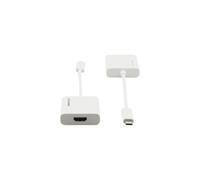 Kramer Electronics ADC-U31C/HF câble vidéo et adaptateur 0,17 m USB Type-C HDMI Type A (Standard) Blanc