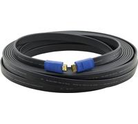 Kramer Electronics C-HM/HM/FLAT/ETH-35 Câble HDMI 10,7 m HDMI type A (standard) Noir