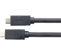 Kramer Electronics C-U32/FF-3 Câble USB 3.2 Gen 2 (3.1 Gen 2) 0,9 m USB C Noir (96-0235103)
